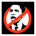 No Obama Poster / Customize your text posters by antiobama No Obama Poster / Customize your text posters