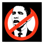 No Obama Poster / Customize your text