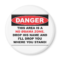 No Obama Zone magnets
