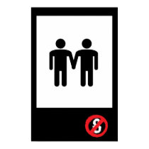 No On 8 Poster posters