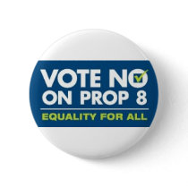 No On Prop 8- badge Button