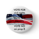 No on Prop 8 button