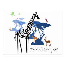 No one is like you! postcards