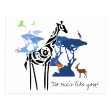 No one is like you! post cards