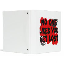 No One Likes You Vinyl Binders
