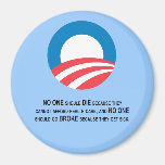 No one should go broke because they get sick fridge magnet