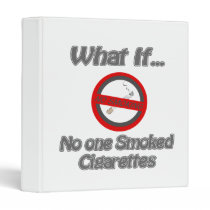 no one smoked cigarettes binders