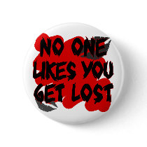 no ones likes you pinback buttons