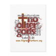 No Other gods Postcard
