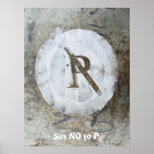No P Poster Template