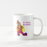 no pain no gain funny bowling design mug