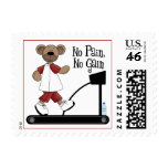 No Pain No Gain postage