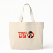 NO PALIN WORSE THAN BUSH TOTE BAG