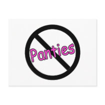 No Panties 2 postcards