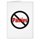 No Panties cards
