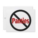 No Panties invitations by CelebrationZazzle No Panties invitations