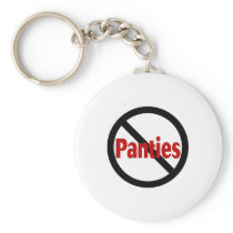 No Panties Keychain