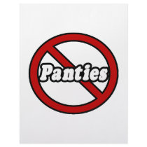 No Panties Customized Letterhead