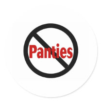 No Panties stickers