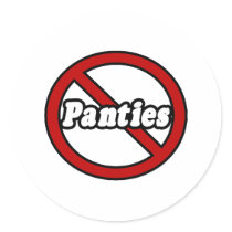 No Panties stickers by Funny_MoFo_Shirts No Panties stickers