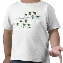No Paparazzi Peas, Scattered tee t-shirts