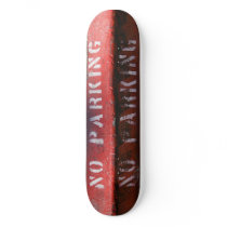 No Parking custom skateboard by skategear No Parking custom skateboard