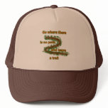 No Path Leave a Trail Trucker Hats