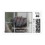 No Peace Without Freedom... Postage