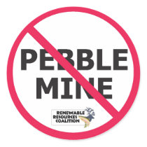 No Pebble Sticker by volenviter No Pebble Sticker
