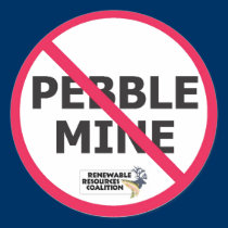 No Pebble Sticker stickers