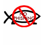 NO PHISHING DARWIN TSHIRT