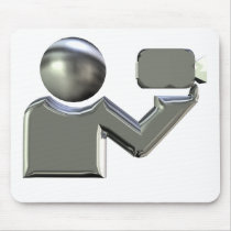 "No Photo" Profile Image mousepads