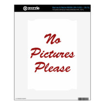No Pictures Please Skins For The NOOK