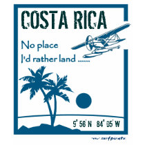 No place ... Costa Rica T-shirts