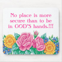 No Place Is More Secure - Mousepad mousepads