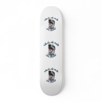No Place Like Gnome Dog Custom Skateboard
