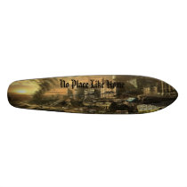 No Place Like Home skateboards by wizardakmc No Place Like Home skateboards