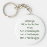 No Place Like Key West copy.jpg Key Chain