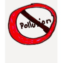 "NO POLLUTION" T-Shirt by nikla01 "NO POLLUTION" T-Shirt