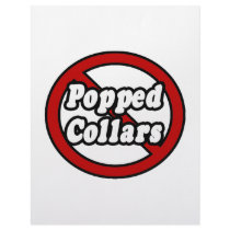 No Popped Collars Custom Letterhead