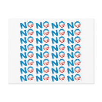 NO postcards by NobamaShop NO postcards