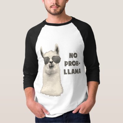 No Problem Llama Shirts