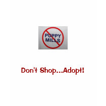 No Puppy Mills, Don't Shop...Adopt! t-shirts by bonwelt No Puppy Mills, Don't Shop...Adopt! t-shirts