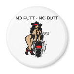 No Putt No Butt Cowgirl Hd magnets
