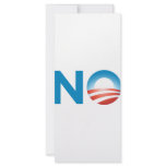 NO CUSTOMIZED RACK CARD