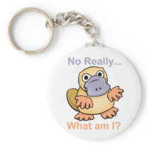 No Really... What am I? Platypus Keychains
