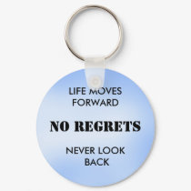 NO REGRETS - keychain by Horseshoes3 NO REGRETS - keychain