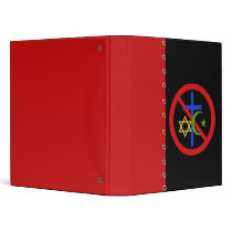 No Religion Vinyl Binder