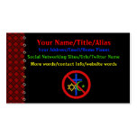 No Religion Business Card Template