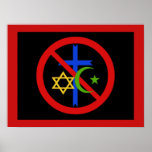 No Religion posters